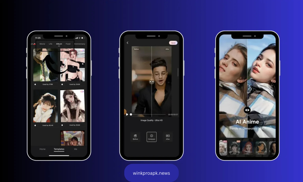 Wink APK old version